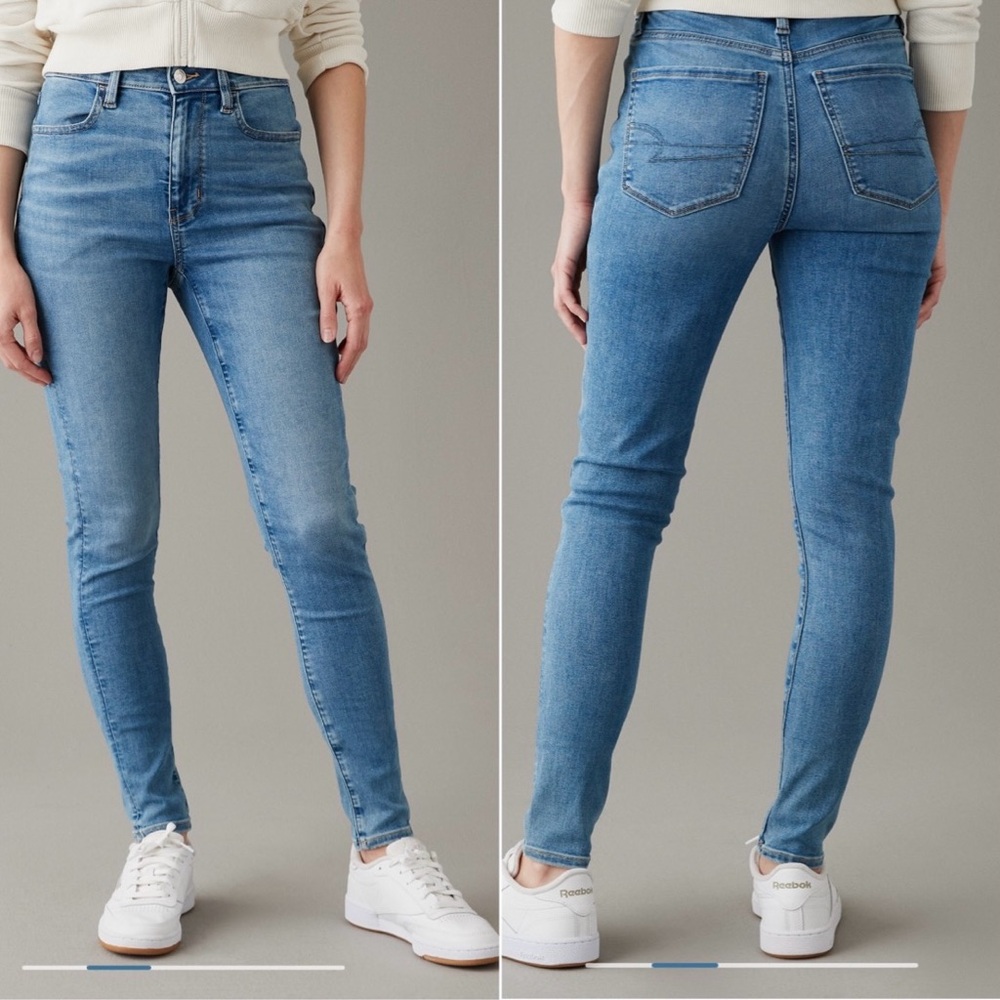 American Eagle Next Level Super High-Waisted Jegging, size 8XS